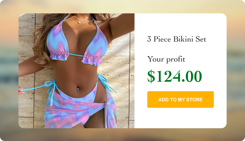3 Piece Bikini Set