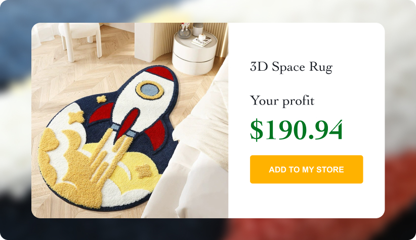 3D Space Rug for Kids & Adults