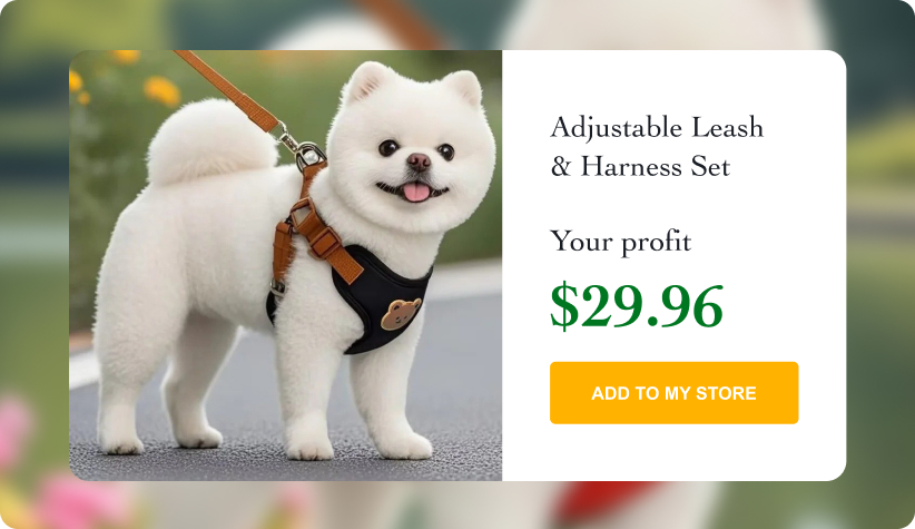 Adjustable Leash & Harness Set&nbsp;