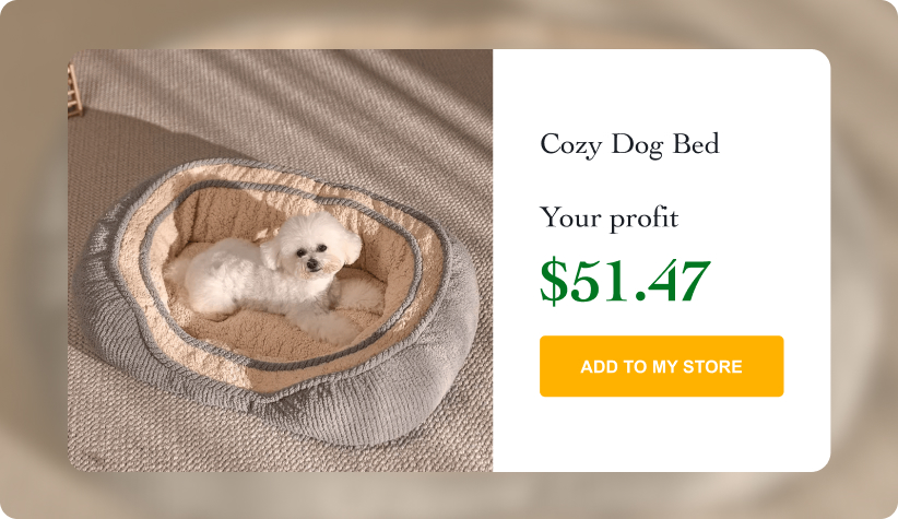 Cozy Dog Bed