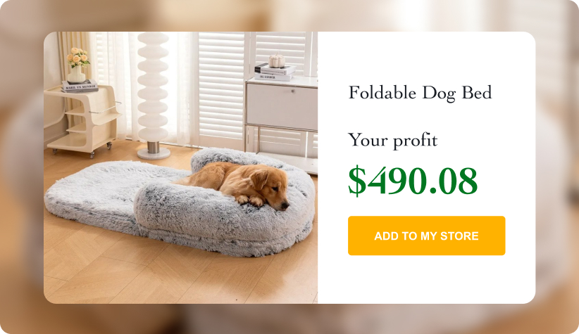 Foldable Dog Bed