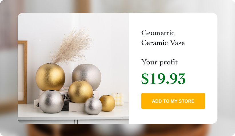 Geometric Ceramic Vase