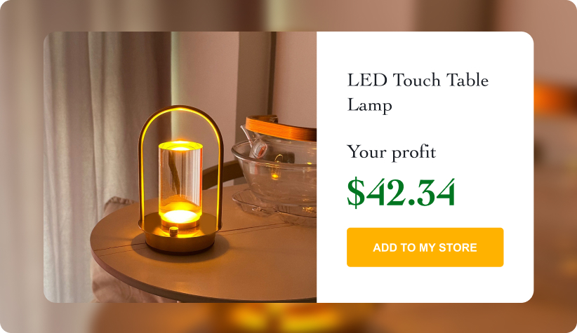 LED Touch Table Lamp