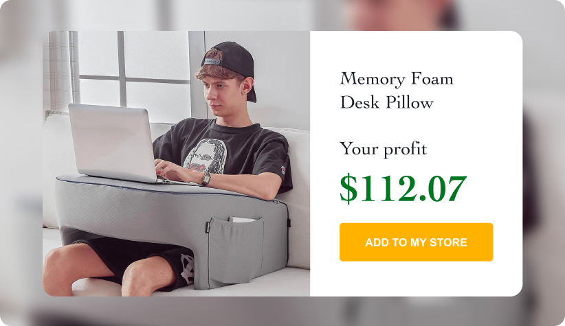 Memory Foam Lap Desk Pillow
