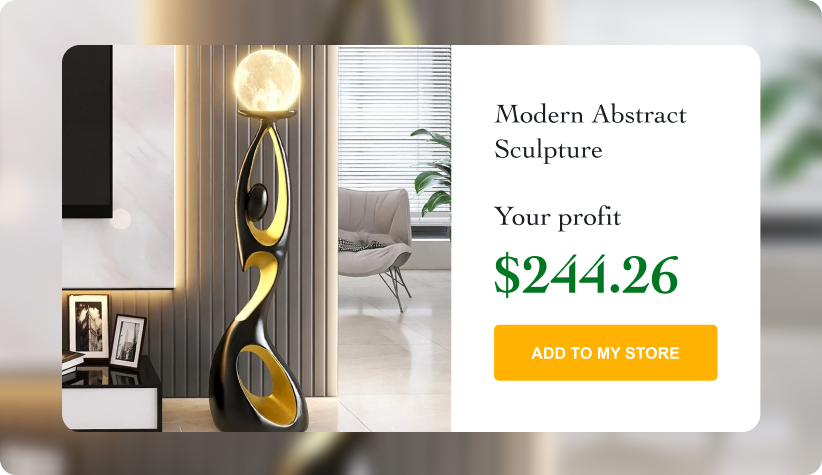 Modern Abstract Sculpture