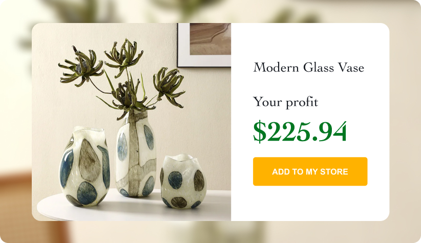 Modern Glass Vase