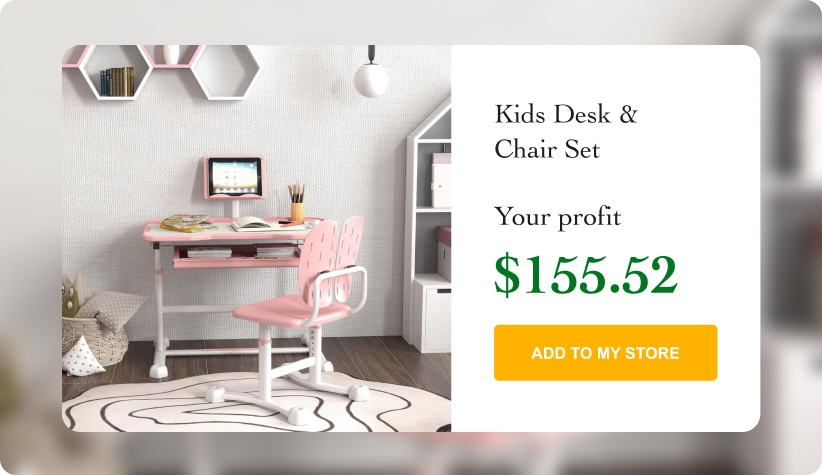 Kids Desk & Chair Set