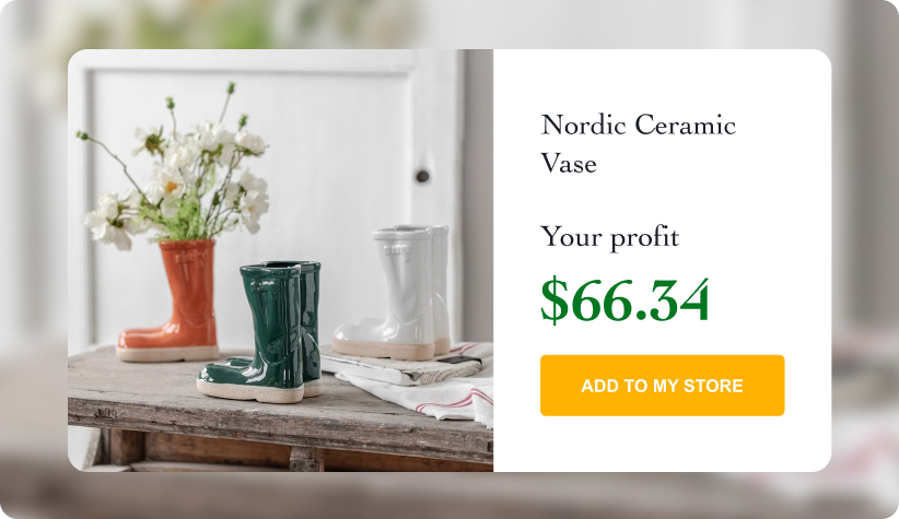Nordic Ceramic Vase
