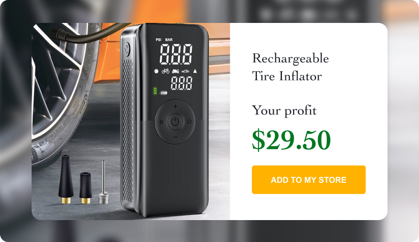 Rechargeable Tire Inflator