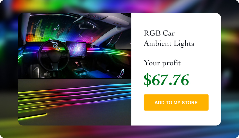 Full Color RGB Streamer Car Ambient Lights