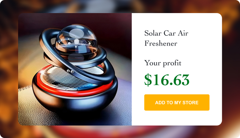 Solar Car Air Freshener