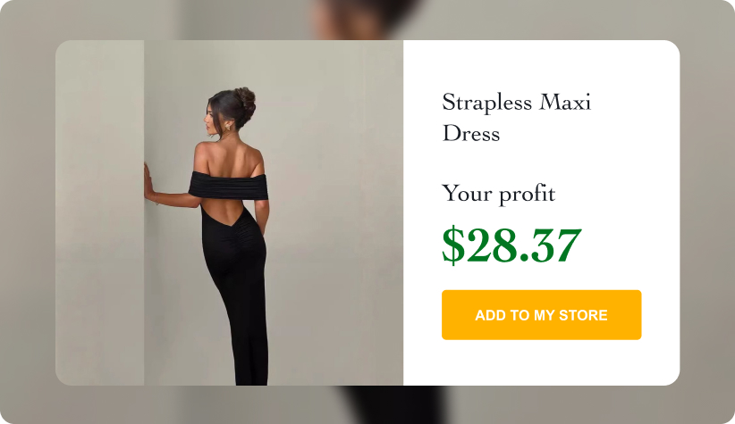 Strapless Maxi Dress&nbsp;