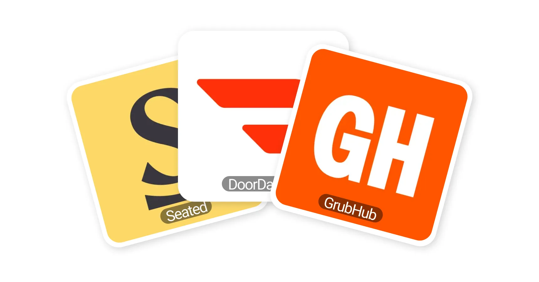 Dining and food delivery cash back apps represented in the best cash back apps article